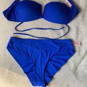 Blue bikini set from Ardene.
